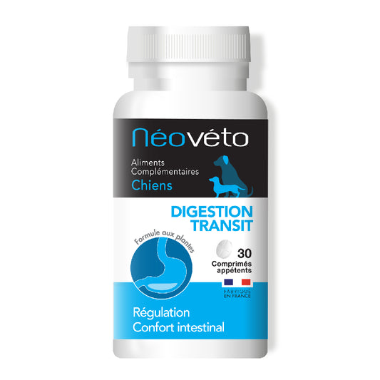 NV8 - DIGESTION TRANSIT - Complément alimentaire pour la digestion du chien