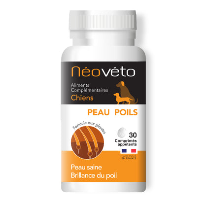 NV91 - PEAU POILS - Produit pour embellir la peau et le poil du chien