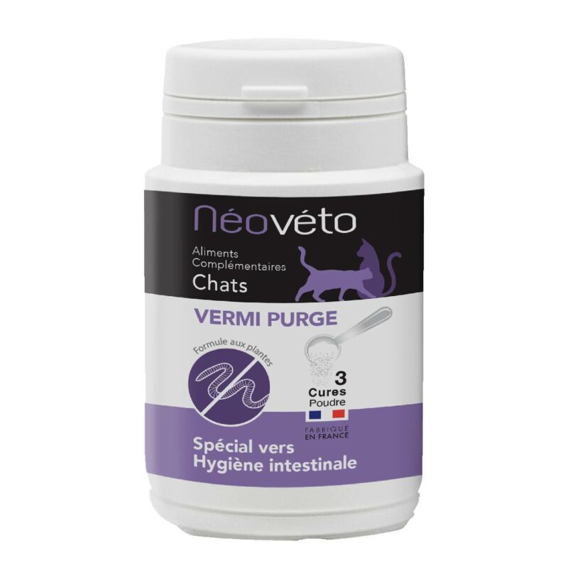 NV13- Vermipurge CHATS : Vermifuge naturel pour chats