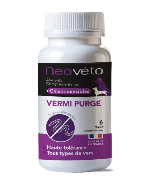 NV12- Vermipurge SENSIBILITE : Vermifuge naturel pour chiens sensibles